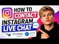 How to Contact Instagram Live Chat Support in 2026