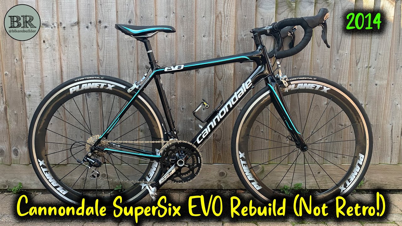 Cannondale SuperSix EVO 2014 Carbon Road Bike Rebuild