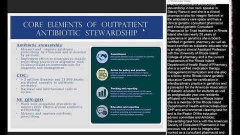 WEBINAR: Completing the Tracking and Reporting Core Element