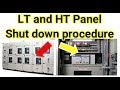 LT and HT Panel Shutdown Procedure in Taml