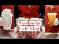 December is here  target starbucks  cafe vlog  asmr