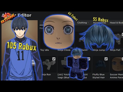 Bluelock Outfits Part 1💙⚽️ #bluelock #isagiyoichi #roblox #fyp #fypシ , Bluelock