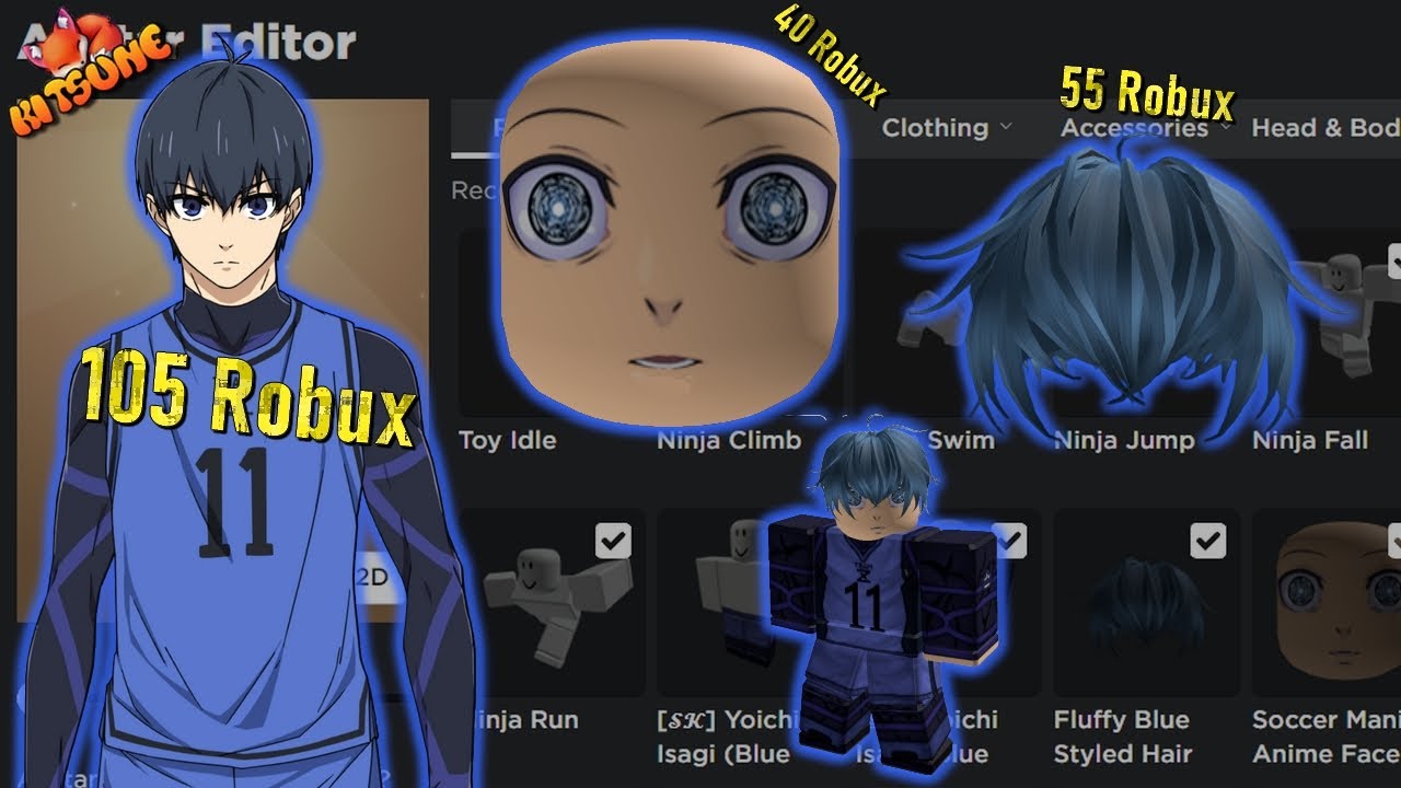 Found some Blue Lock outfits on Roblox : r/BlueLock