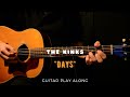 The Kinks - Days (Guitar Play Along)