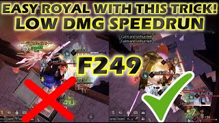 Lifeafter Tips Low Dmg Speedrun F249 Royal! Do This Trick To Secure Your Royal Knight Rank!