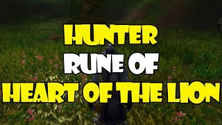 Hunter RUNE of HEART of the LION (ALL RACES) Carrodin Location | WoW Classic Season of Discovery