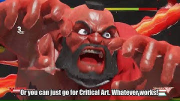 [TUTORIAL] - Street Fighter V - Zangief Meaty Headbutt Tech