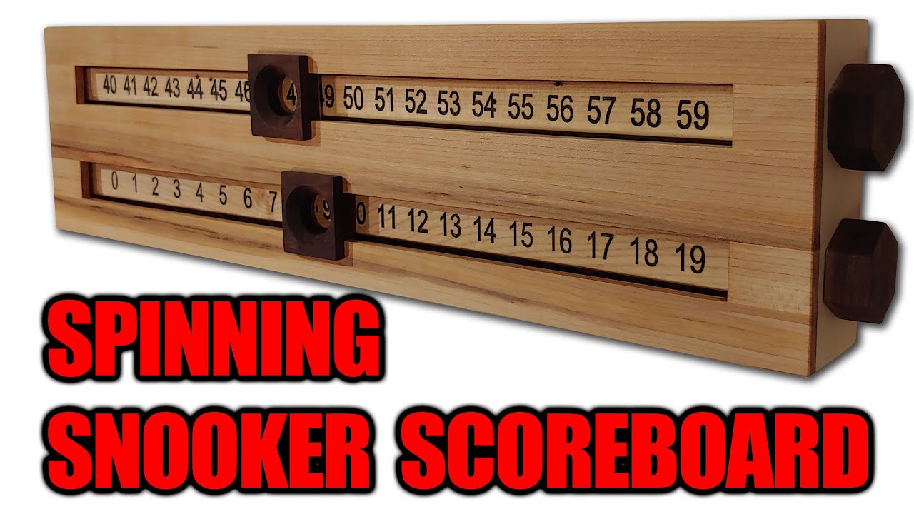 How to Build a Spinning Snooker Scoreboard