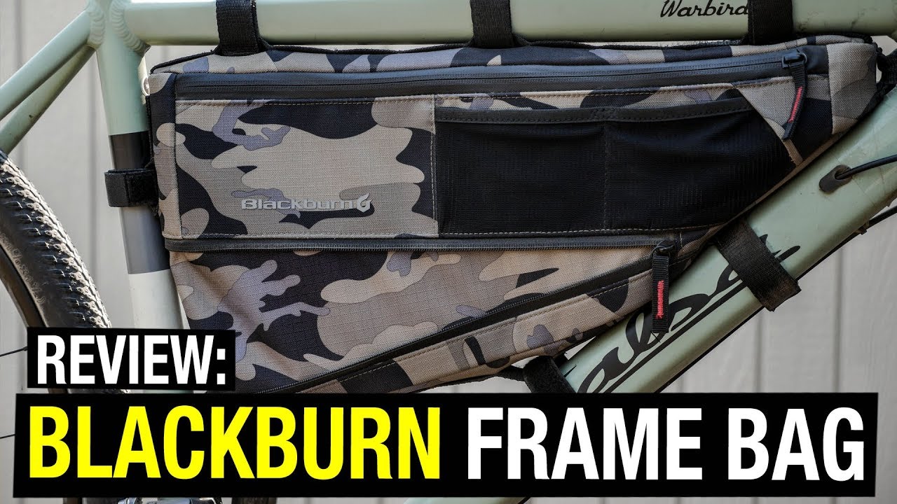 Review: Blackburn Bikepacking Frame Bag - YouTube