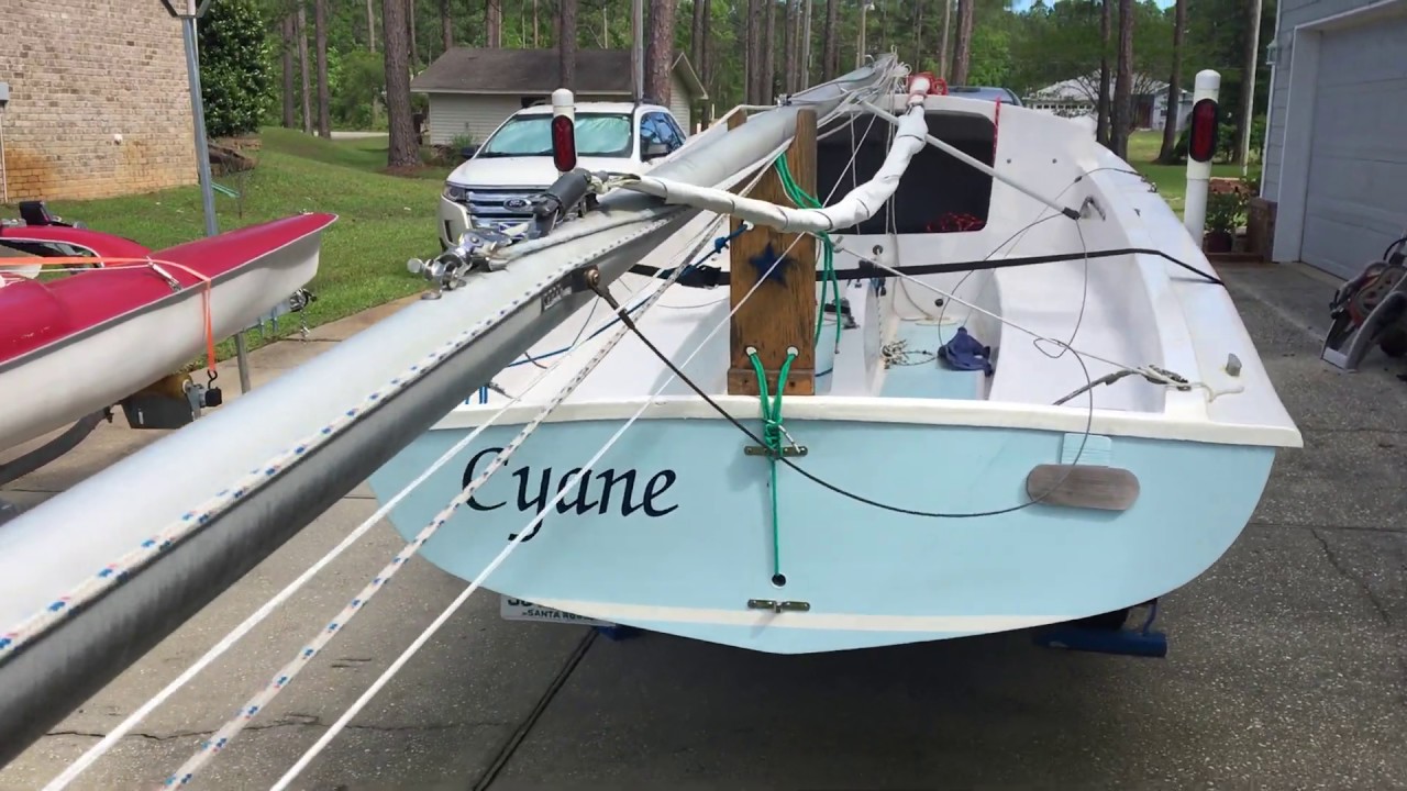 oday sailboat trailer