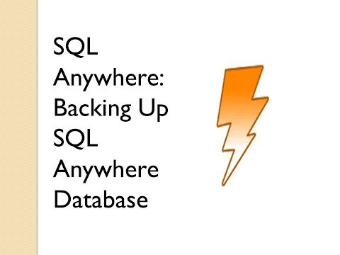 Backing Up Sql