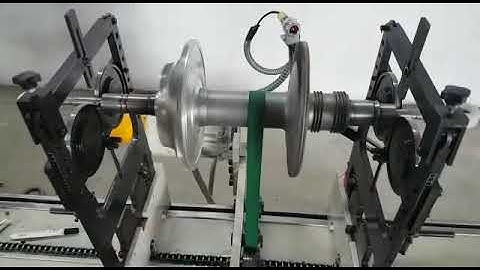 Marine Turbocharger balancing machine - Precibalance