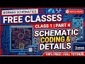 Borneo Schematics Free Classes Class 1 Part 4 Complete Detail of Lay Out Schematic coding