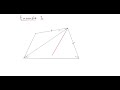 Constructions in Triangles - Criteria 1 of 7