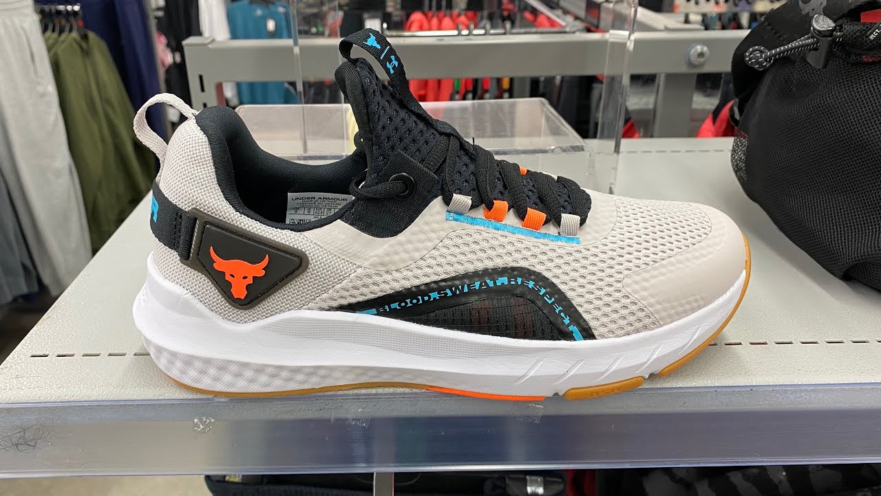 Under Armour Project Rock BSR 3 “Grey Matter Orange” - Style Code