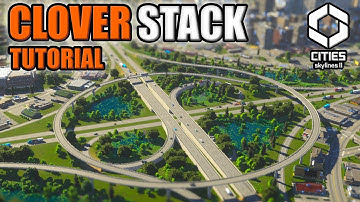 How to Create a Vanilla Clover Stack Interchange in Cities Skylines 2