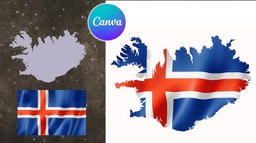 Create Custom Frame of Country Map & Insert Flag Canva Tutorial | Create Custom Frame Of Country Map