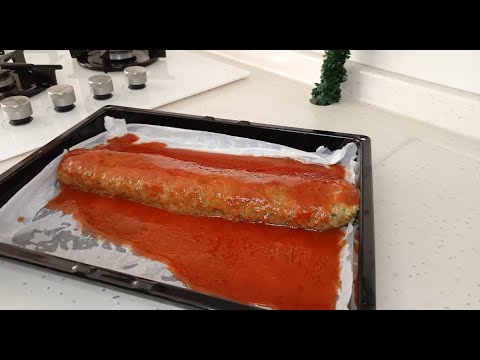 Garnitürlü Tavuk Sarma Köfte ( Tavuklu Yemek Tarifleri ) Nasıl yapılır ?