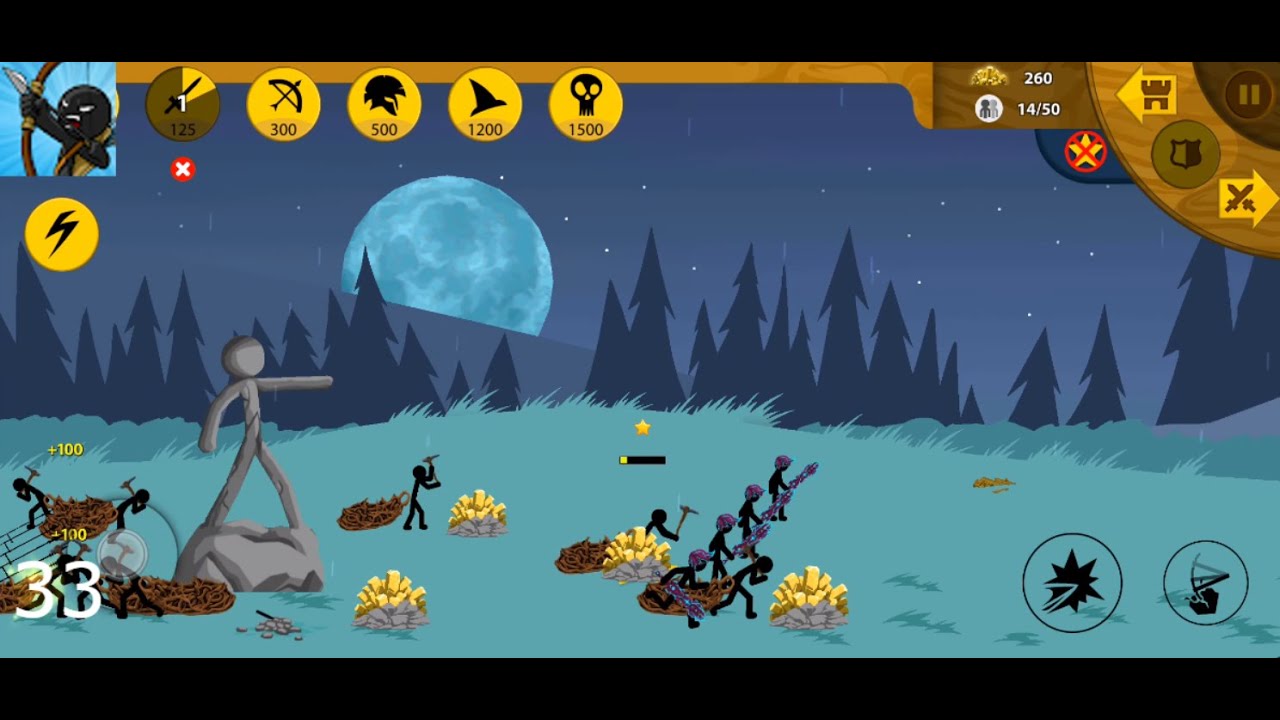 Stick War: Legacy - mission 33 - insane - Gameplay