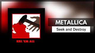 Metallica - Seek and Destroy (Drums, Bass and Vocals Backing Track with Guitar Tabs)