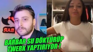 BARBAR KIZLA SU DÖKME VE TWERK CEZALI PK ATIYOR !!