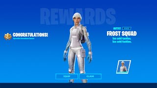 How to Unlock Frost Squad Skin in Fortnite Season 5! - Complete 12 Operation Snowdown Quests