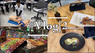 Vlog|2 يوم كامل من حياة طالب تمريض | Nursing student full day