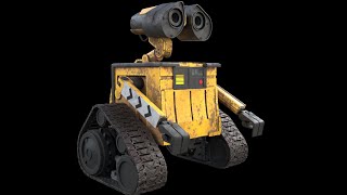 WALL E robot rigging in Maya Autodesk