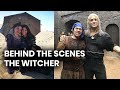 The Witcher Netflix Behind The Scenes Stunts And Images Collage - Part 2