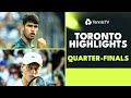 Alcaraz Plays Paul; Sinner Faces Monfils & More | Toronto 2023 Highlights Quarter-Finals