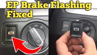 How To Fix VW Passat Electric Parking Brake, error U012800