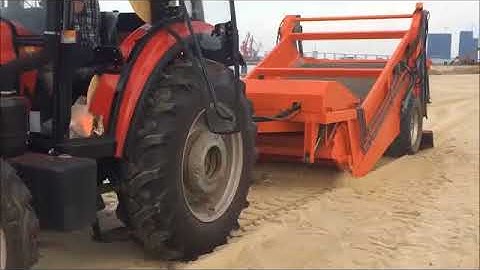 Máy làm sạch bãi biển, beach clean