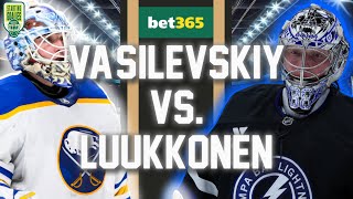 VASILEVSKIY vs. LUUKKONEN | NHL Starting Goalie Matchup Spotlight
