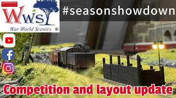 Loft model railway build - competition update and layout update