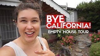 BYE, CALIFORNIA! 🏡 Hayward Empty House Tour