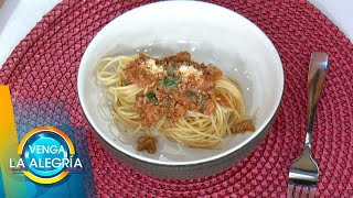 Viernes De Italia A La Cocina Prepara Un Spaghetti A La Bolognesa Venga La Alegría
