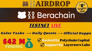 Berachain Testnet Airdrop Step By Step Backed By Polychain Cryptohub