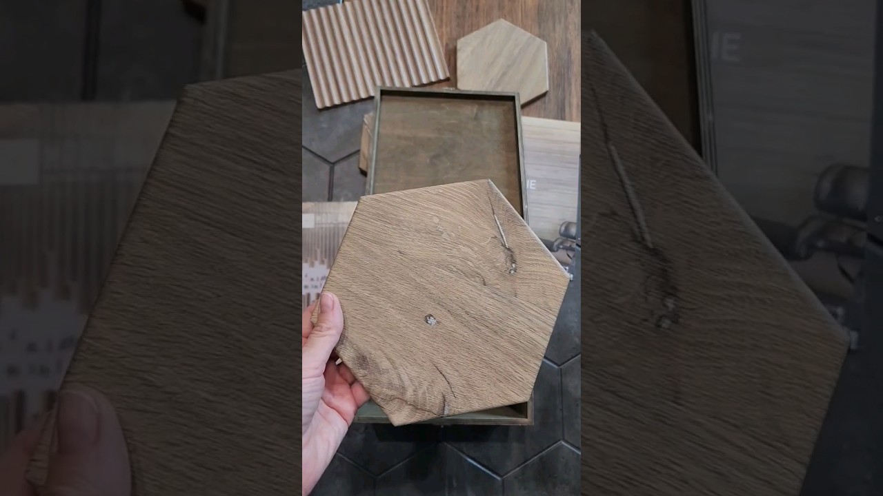 стеновые панели гексагоны соты шестигранники. благодаря hdf основе не отваливаются со стены 