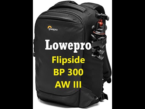 Năm Phút Giới Thiệu Ba Lô Lowepro BP 300 AW III. Five Min Review Lowepro Flipside Backpack / McTRAN