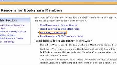 How Do I Read Books Using Read:OutLoud for Windows?