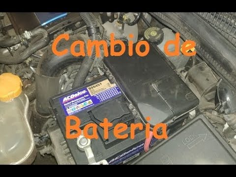 Cambio Bateria Opel Corsa D - YouTube