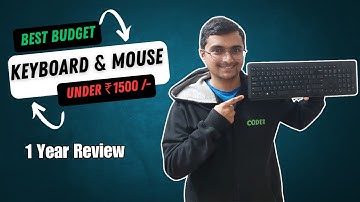 4 BEST WIRELESS Keyboard and Mouse Combo Under 1500 | In 2025?