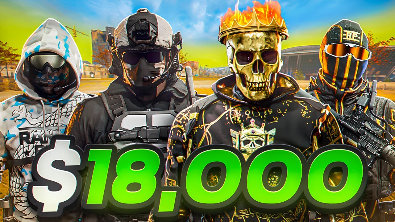 I won $18,000 in a Warzone Quads Tournament