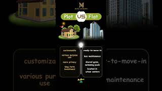 know which one is better plot or flat #flats #plot #realestate #property Information
