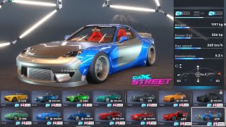 CarX Street All Cars - Full Car List (Class 1,2,3 & Premium) screenshot 3
