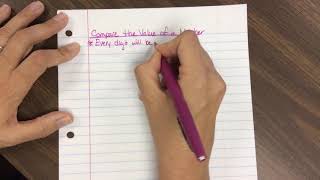 Comparing the Value of a Multi-digit Number