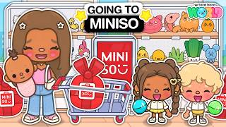 WE WENT TO MINISO IN TOCA LIFE WORLD! ⭐ (EP 39) | Toca Life World Family Roleplay 🌍