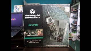 Vintage 1990 Southwestern Bell Freedom Phone FF 1725