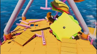 How to destroy the wheel in gang beasts! screenshot 5
