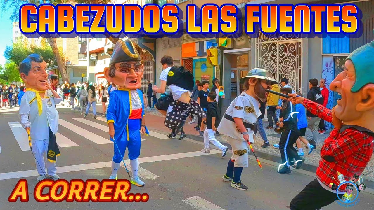 Cabezudos Las Fuentes - Tarde 26-04-2025